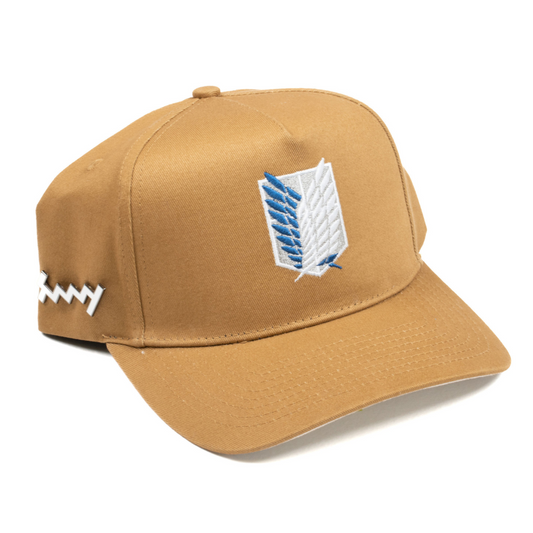 Tan Snapback Cap